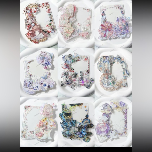 Waterproof PET Tape cute, lovely,Flower, journal sticker, Notebook, hand account - Picture 6 of 7